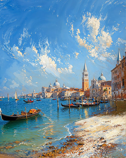 Venetian Skies - Art Academi - Poster