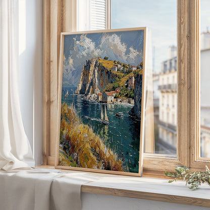 Golden Cliffs* - Art Academi - Digital Artwork