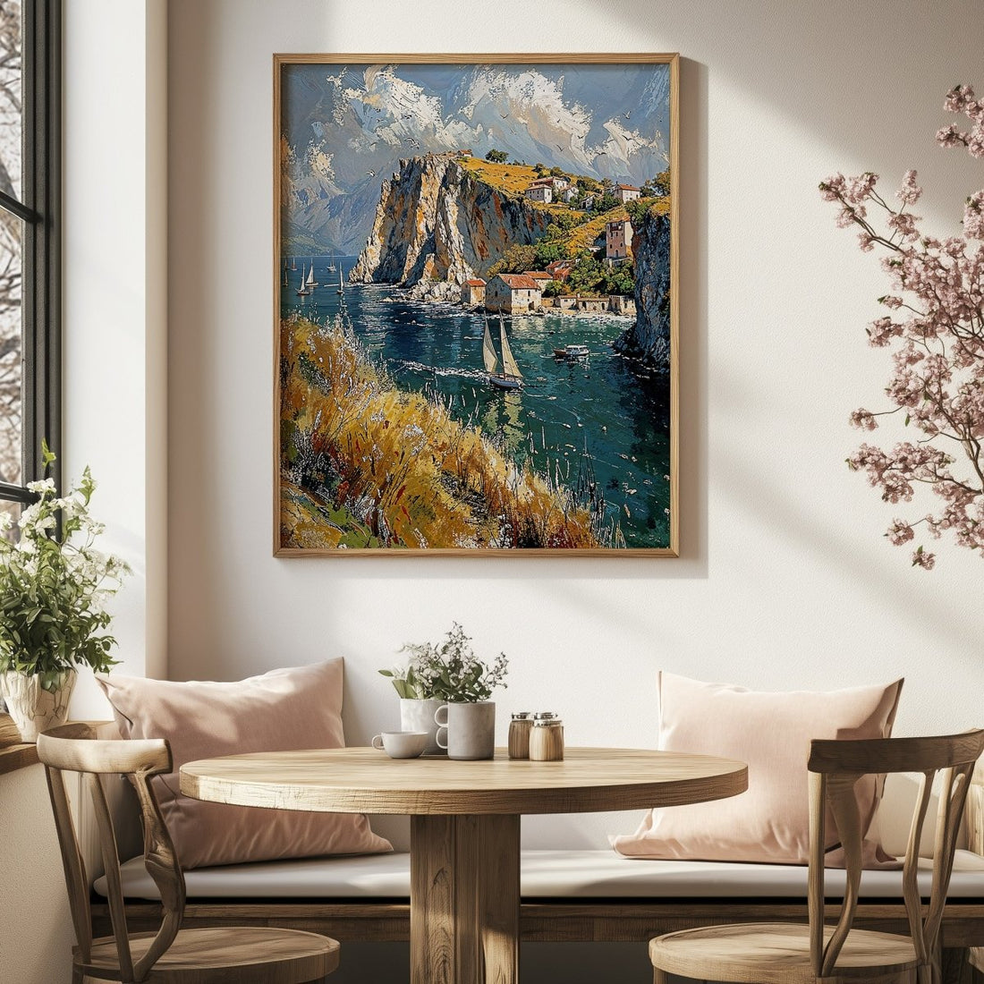 Golden Cliffs* - Art Academi - Digital Artwork