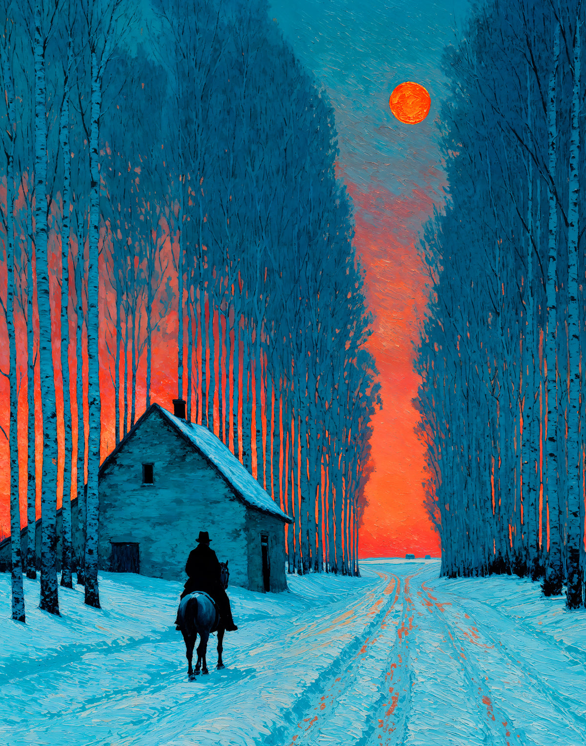 Crimson Moon by Kevin Kia