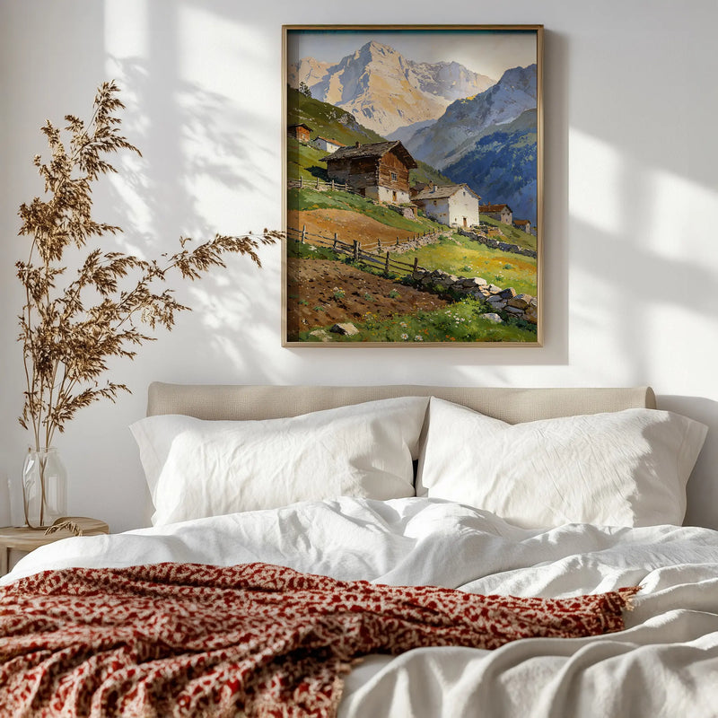 Artwork in Quiet Interior