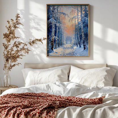 White Depth - Art Academi - Poster