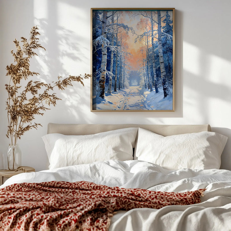 Artwork in Reflective Corner