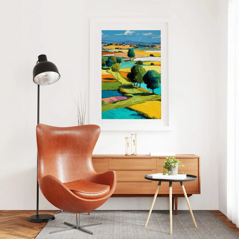 Artwork in Quiet Interior