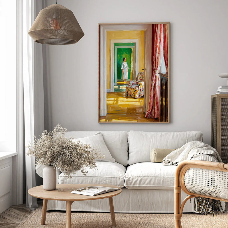 Artwork in Quiet Interior