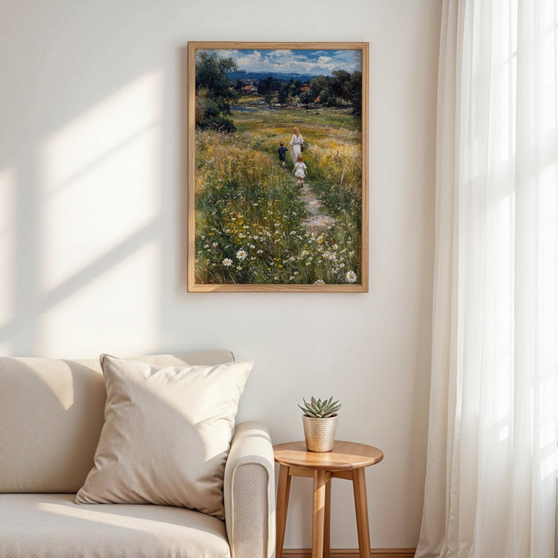 Artwork in Quiet Interior