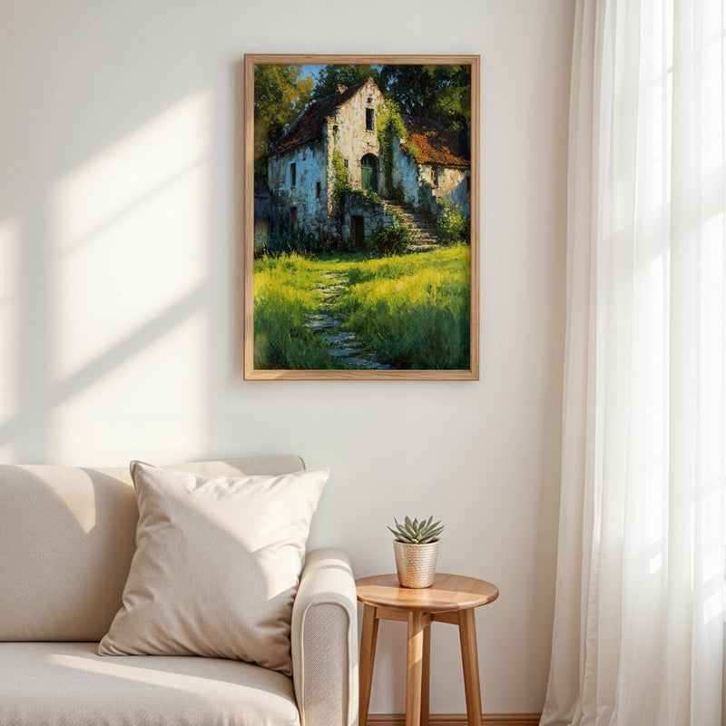 House of Memories Fine Art Print Detail