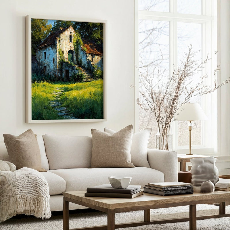 Artwork in Quiet Interior