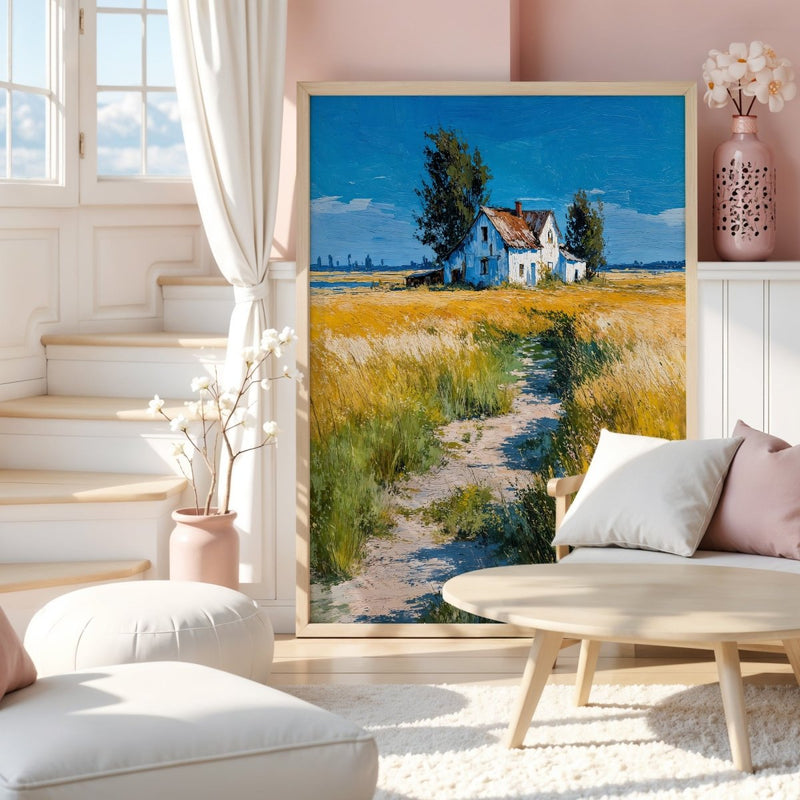 Artwork in Quiet Interior