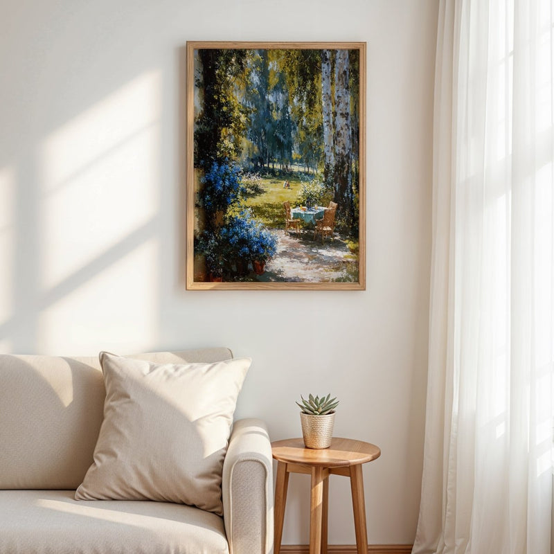 Artwork in Quiet Interior