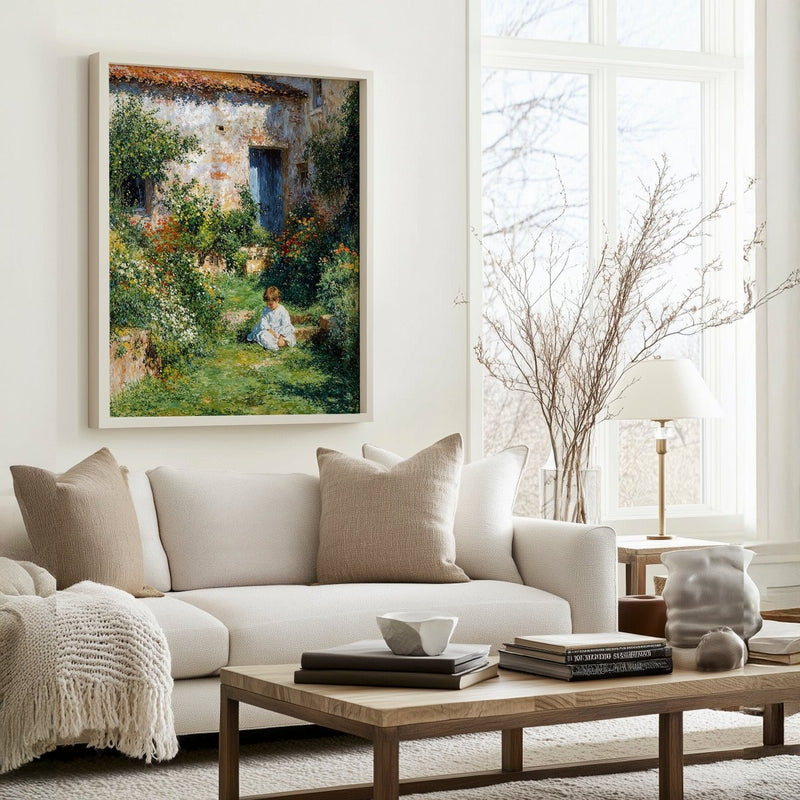 Artwork in Quiet Interior