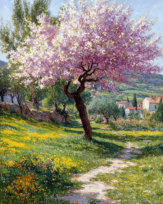 Spring Se Rende Spring Serenade – Blooming Archival Fine Art Prints for Floral Home ...