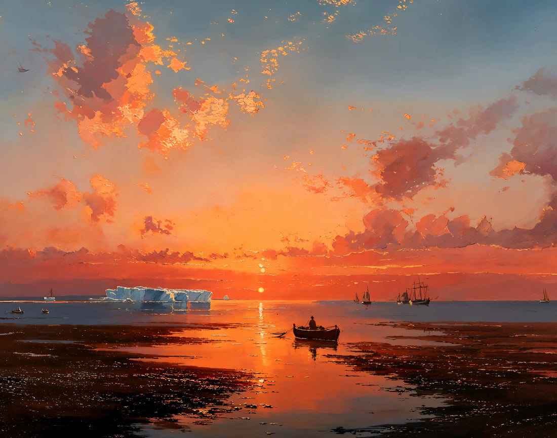 Arctic Ember ⌐ - Art Academi - Canvas