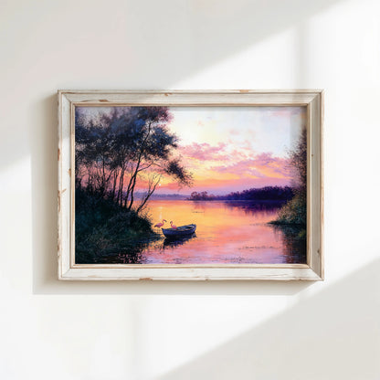 Flamingos ⌐ - Art Academi - Canvas