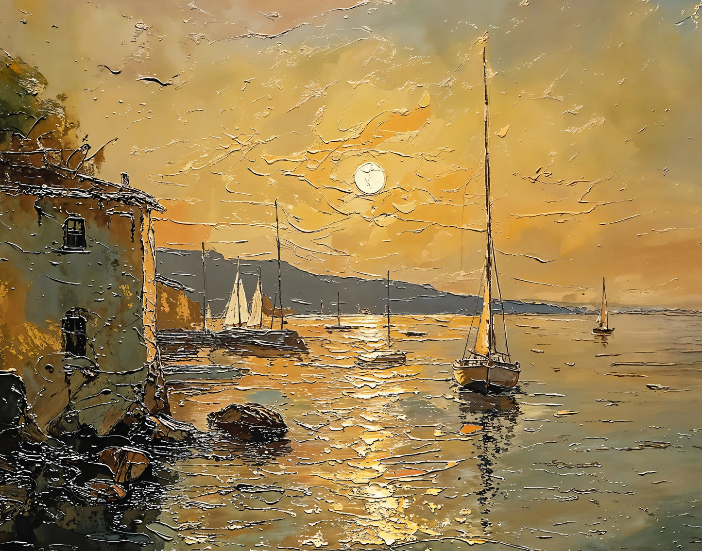 Porto Calmo ⌐ - Art Academi - Canvas