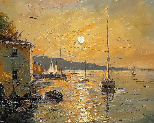 Porto Calmo - Art Academi - Poster