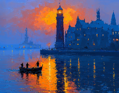 Eventing Tides ⌐ - Art Academi - Canvas