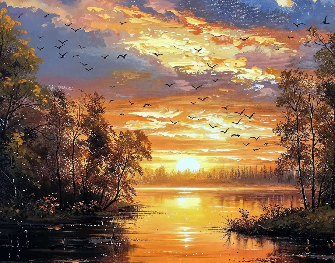 Ember Lake ⌐ - Art Academi - Canvas