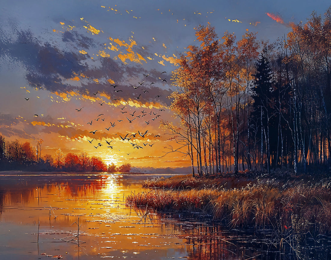 Ember Lake - Art Academi - Canvas