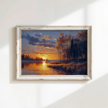 Ember Lake - Art Academi - Canvas