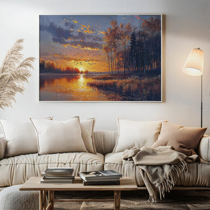 Ember Lake - Art Academi - Canvas