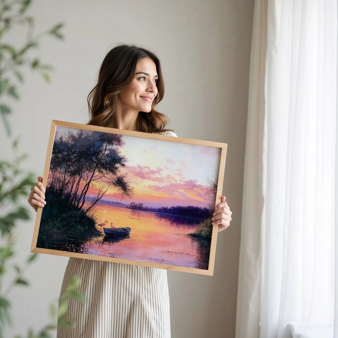 Flamingos ⌐ - Art Academi - Canvas