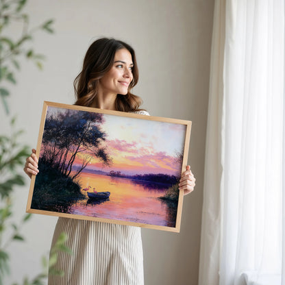 Flamingos ⌐ - Art Academi - Canvas
