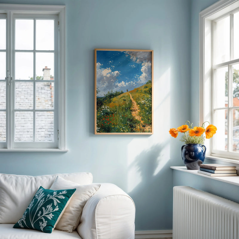 Artwork in Quiet Interior
