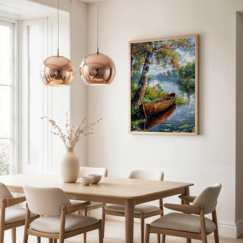 Artwork in Quiet Interior