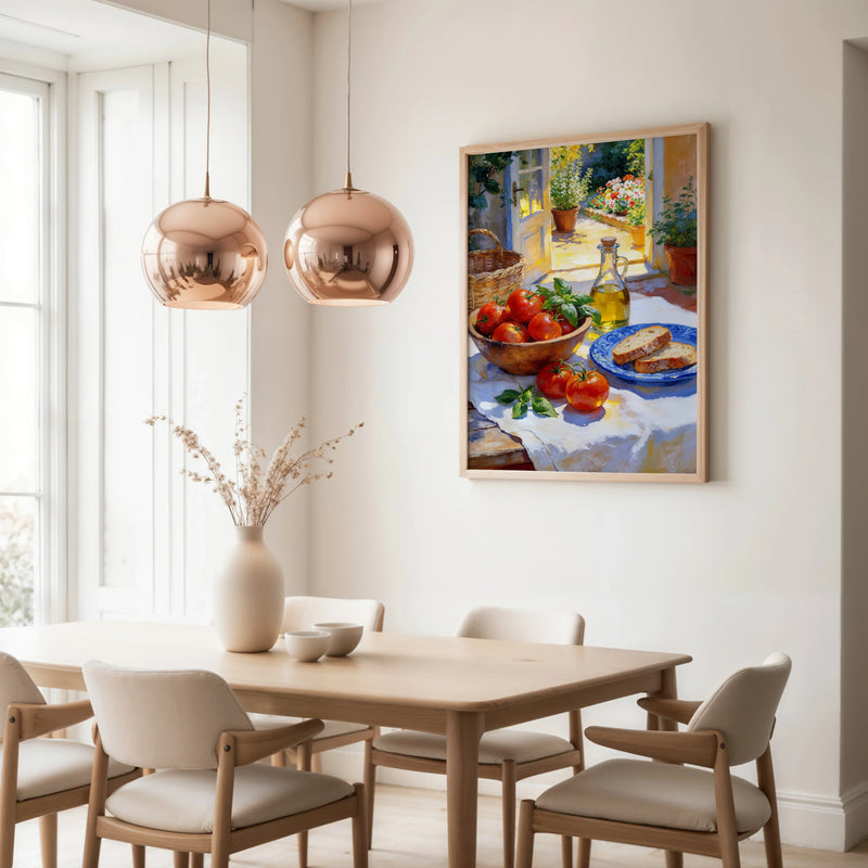 Artwork in Quiet Interior