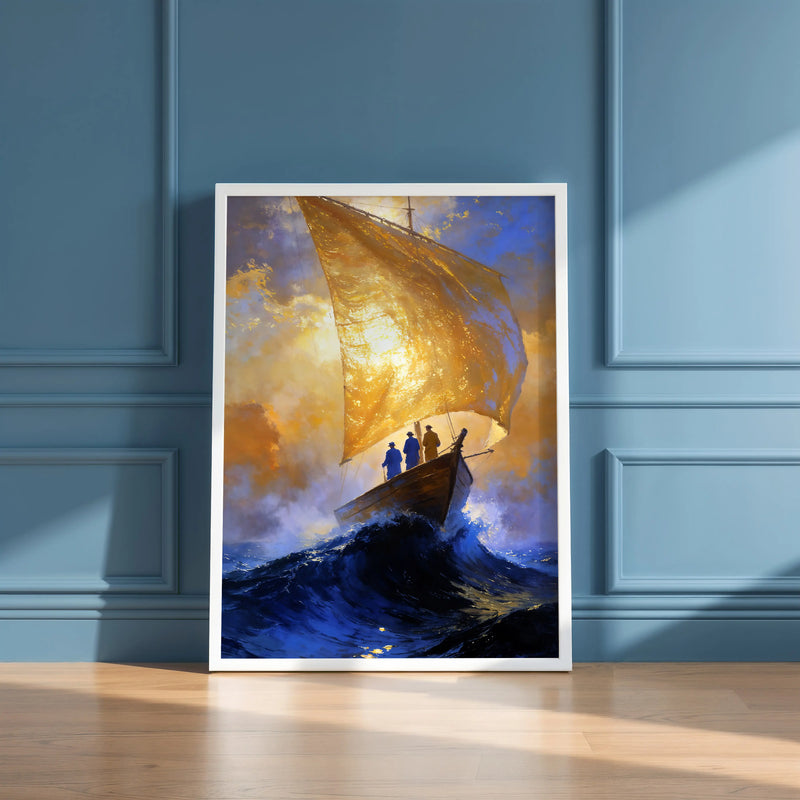Artwork in Reflective Corner