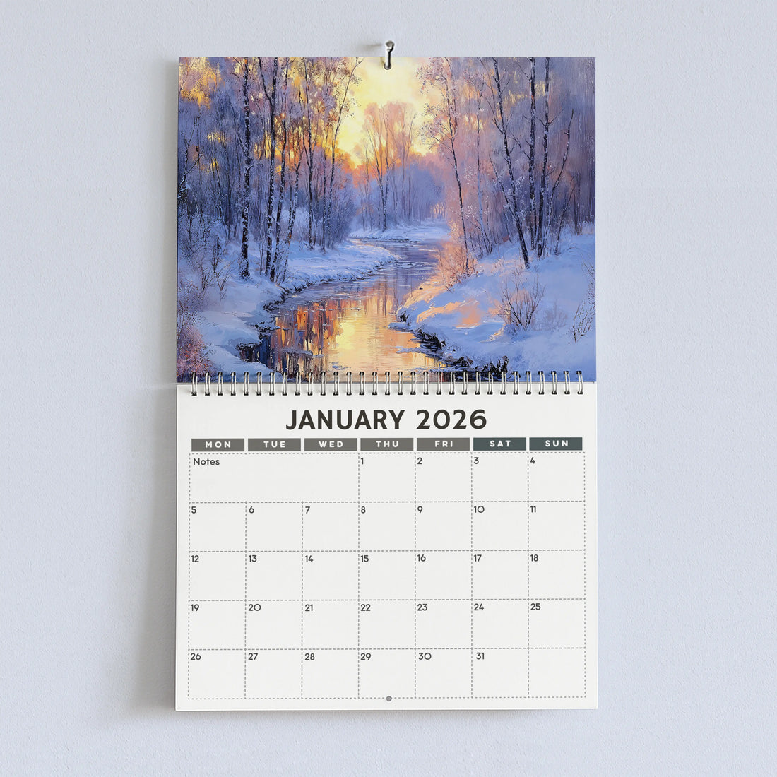 Rythm of Life (2026) - Art Academi - Calendar