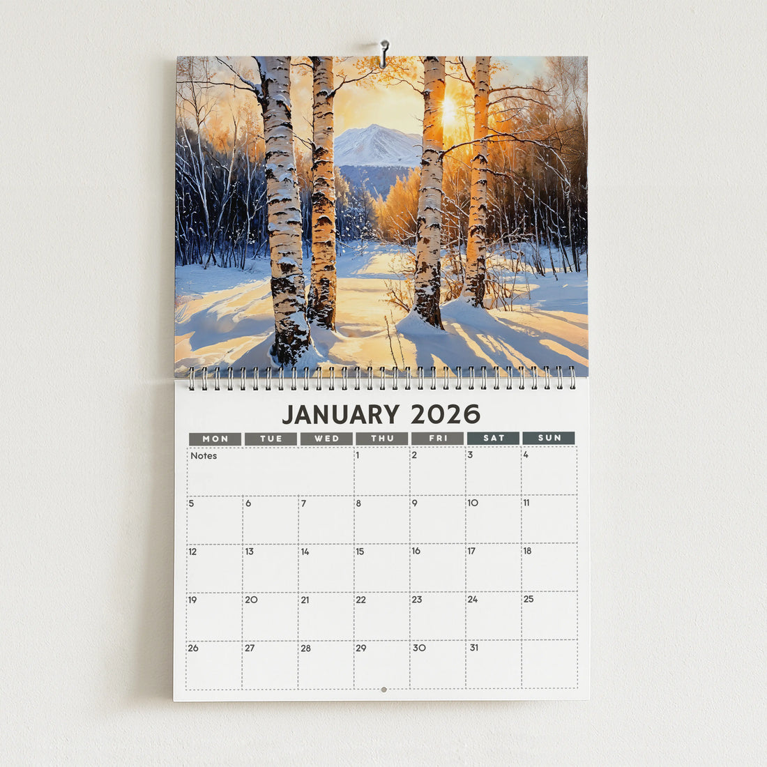 Touch of Light (2026) - Art Academi - Calendar