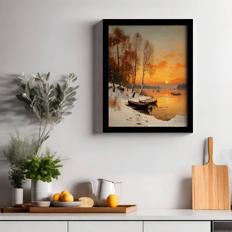 Artwork in Quiet Interior