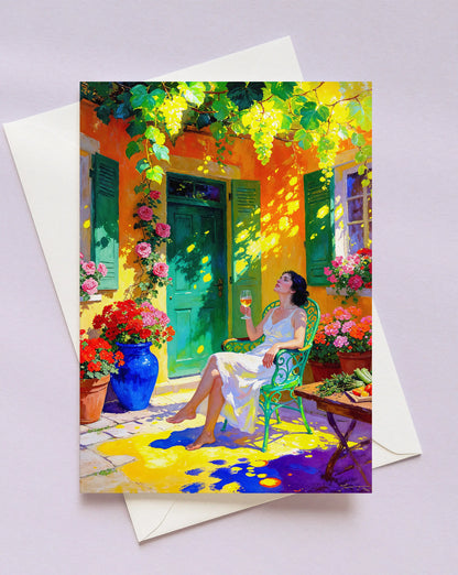 Lady & Dreams_post card