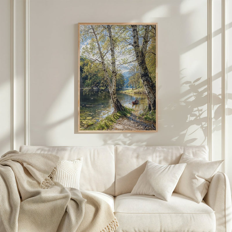 Artwork in Quiet Interior