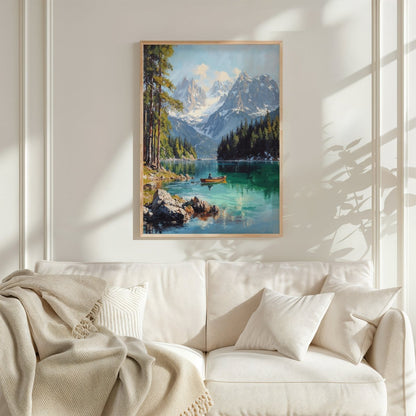 Alpine Stillness* - Art Academi - Digital Artwork