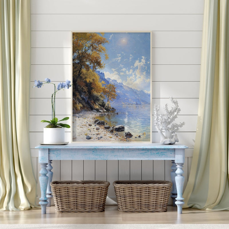 Artwork in Quiet Interior