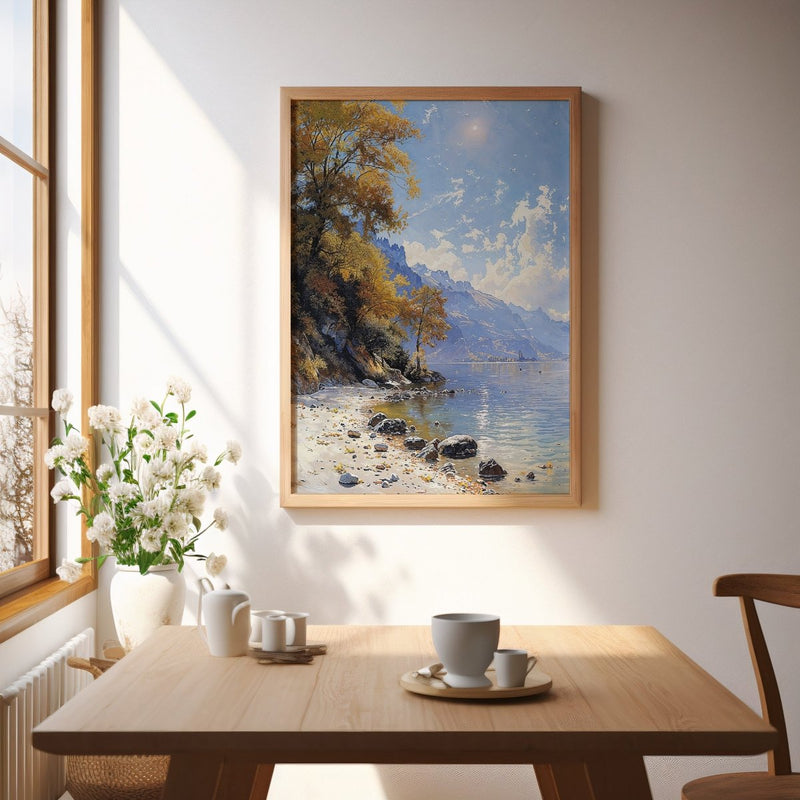 Golden Shoreline Fine Art Print Detail
