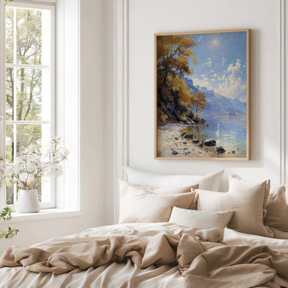 Golden Shoreline* - Art Academi - Digital Artwork