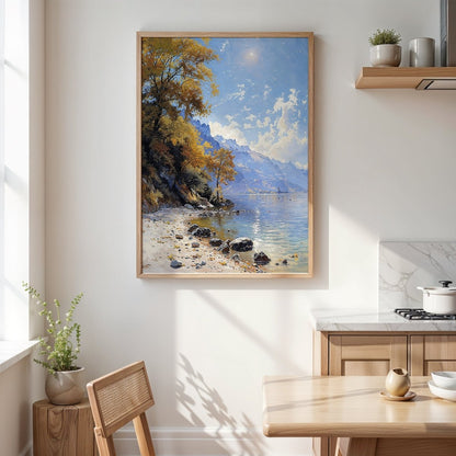 Golden Shoreline* - Art Academi - Digital Artwork