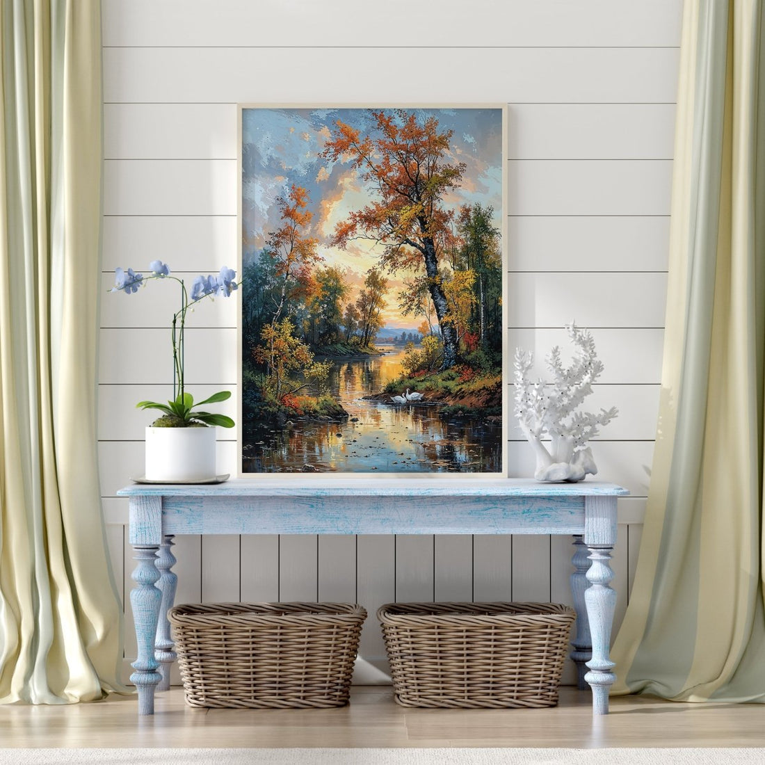 Swans' Lake* - Art Academi - Digital Artwork