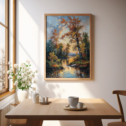 Swans' Lake - Art Academi - Poster