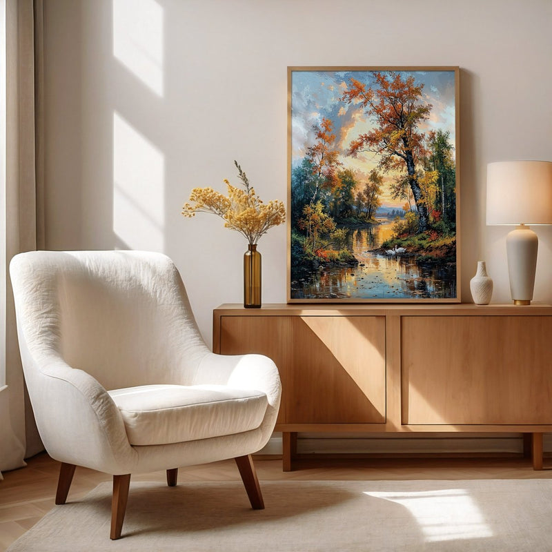Artwork in Quiet Interior
