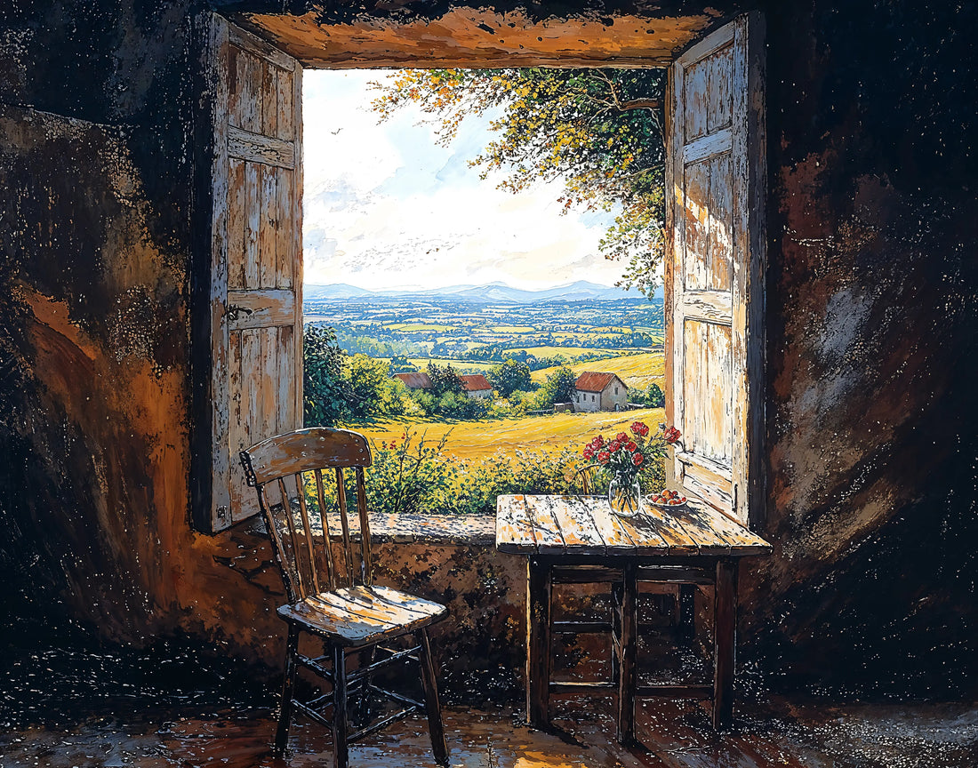Golden Threshold - Art Academi - Canvas