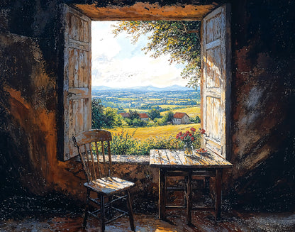Golden Threshold - Art Academi - Canvas