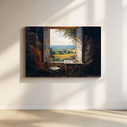 Golden Threshold - Art Academi - Canvas
