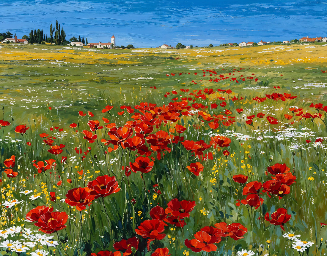 Poppies - Art Academi - Canvas