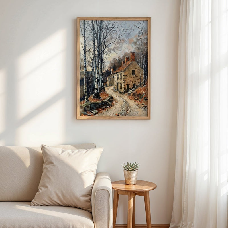 Artwork in Quiet Interior