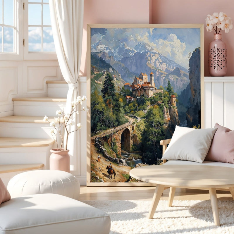 Artwork in Quiet Interior